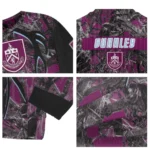 Custom Burnley Antlers Pattern Burgundy Black Sweater Best Selling