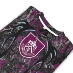 Custom Burnley Antlers Pattern Burgundy Black Sweater Best Selling