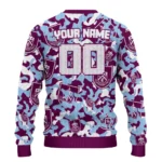 Custom Burnley Camouflage Motif Sweater Best Selling