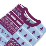 Custom Burnley Christmastree Bands White Sweater Best Selling