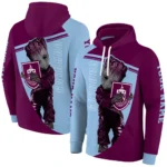 Custom Burnley Groot Burgundy Hoodie Best Selling