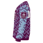 Custom Burnley Lattice Gridwork Burgundy Sweater Best Selling