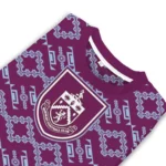 Custom Burnley Lattice Gridwork Burgundy Sweater Best Selling