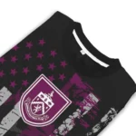 Custom Burnley Vintage Usa Flag Black Sweater Best Selling