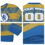 Custom Chelsea Bulldog Motif Sweater Best Selling