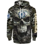 Custom Chelsea Camo Skull Hoodie Best Selling