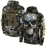 Custom Chelsea Camo Skull Hoodie Best Selling