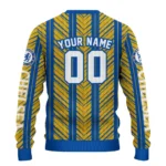 Custom Chelsea Chevron Rows Royal Blue Sweater Best Selling