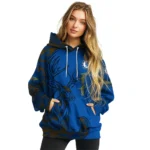 Custom Chelsea Deer Silhouette Royal Blue Hoodie Best Selling