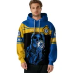 Custom Chelsea Grim Reaper Royal Blue Black Hoodie Best Selling