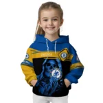 Custom Chelsea Grim Reaper Royal Blue Black Hoodie Best Selling