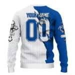 Custom Chelsea Jesus Tears Royal Blue White Sweater Best Selling