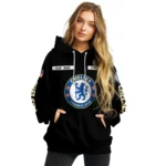 Custom Chelsea Punisher Skull Black Hoodie Best Selling
