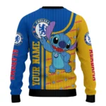Custom Chelsea Stitch Art Prints Royal Blue Sweater Best Selling