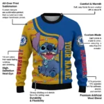 Custom Chelsea Stitch Art Prints Royal Blue Sweater Best Selling