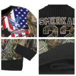 Custom Crystal Palace American Flag Claw Sweater Best Selling