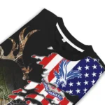 Custom Crystal Palace American Flag Claw Sweater Best Selling