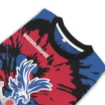 Custom Crystal Palace Burst Swirl Blue Sweater Best Selling