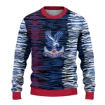 Custom Crystal Palace Camouflage Stripe Blue White Sweater Best Selling