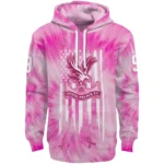 Custom Crystal Palace Cancer Support Pink Hoodie Best Selling