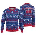 Custom Crystal Palace Christmas Designs Blue Sweater Best Selling