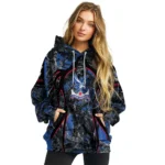 Custom Crystal Palace Hunting Theme Blue Black Hoodie Best Selling