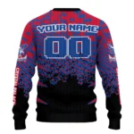 Custom Crystal Palace Pixel Flow Blue Black Sweater Best Selling
