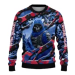 Custom Crystal Palace Skull Horde Blue Sweater Best Selling