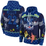 Custom Crystal Palace Spongebob Patrick Star Blue Navy Hoodie Best Selling