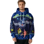 Custom Crystal Palace Spongebob Patrick Star Blue Navy Hoodie Best Selling