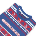 Custom Crystal Palace Tent Stripes Blue White Sweater Best Selling