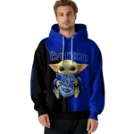 Custom Everton Baby Yoda Royal Blue Black Hoodie Best Selling