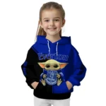 Custom Everton Baby Yoda Royal Blue Black Hoodie Best Selling