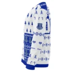 Custom Everton Christmastree Bands White Sweater Best Selling