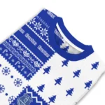 Custom Everton Christmastree Bands White Sweater Best Selling