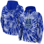 Custom Everton Tie Dye Pattern Royal Blue Hoodie Best Selling
