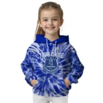 Custom Everton Tie Dye Pattern Royal Blue Hoodie Best Selling