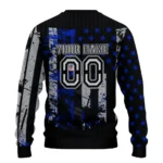 Custom Everton Vintage Usa Flag Black Sweater Best Selling