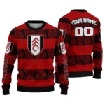 Custom Fulham Bulldog Motif Sweater Best Selling