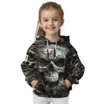 Custom Fulham Camo Skull Hoodie Best Selling