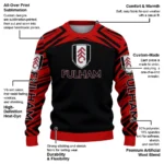 Custom Fulham Chevron Pattern Black Sweater Best Selling