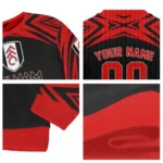 Custom Fulham Chevron Pattern Black Sweater Best Selling