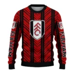 Custom Fulham Chevron Rows Black Sweater Best Selling