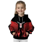 Custom Fulham Flame Design Black Hoodie Best Selling