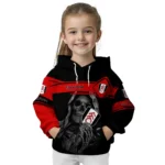 Custom Fulham Grim Reaper Black Hoodie Best Selling