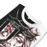 Custom Fulham Jesus Tears Black White Sweater Best Selling