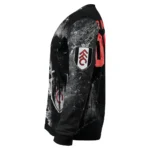 Custom Fulham Skull Collage Black Sweater Best Selling