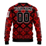 Custom Fulham Snowflake Matrix Black Sweater Best Selling
