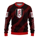 Custom Fulham Stripe Motion Black Sweater Best Selling