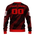 Custom Fulham Stripe Motion Black Sweater Best Selling